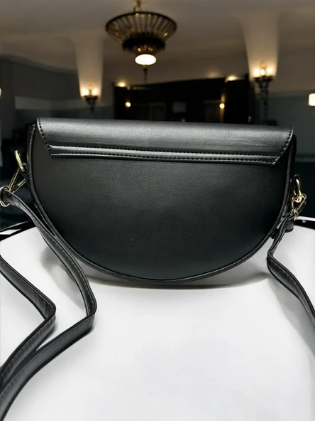 VELSE Suni Deri Bayan Omuz Çantası - Resim 5