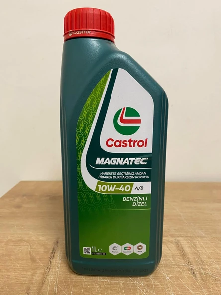 Castrol Magnatec 10W-40 A/B 1Litre Sentetik Motor Yağı (01/2025 Üretim)