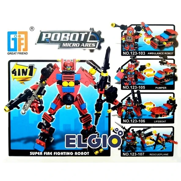 50 Parça 2in1 Robot Serisi - 2