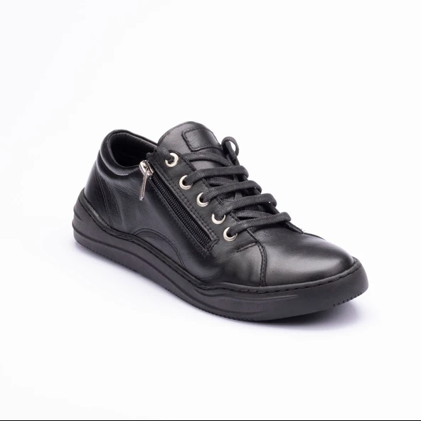 Kadın Hakiki Deri Geniş Kalıp Günlük  Ayakkabı  Sneakers - 3