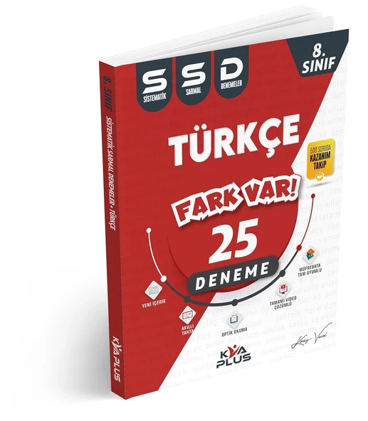 Koray Varol Akademi 8. Sınıf LGS Türkçe  Fark Var 25 Deneme ürün görseli