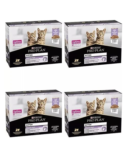 Pro Plan Pouch Sos İçinde Hindili Yavru Kedi Konservesi 85 Gr x40 Adet