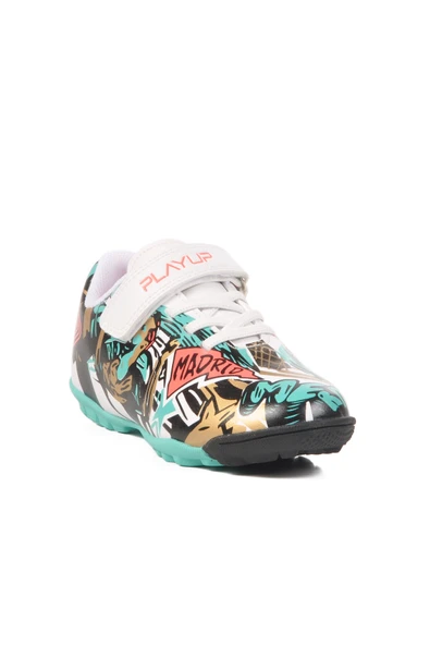 Playup Beyaz Erkek Çocuk Halı Saha Ayakkabısı PH-251-145 P - 3