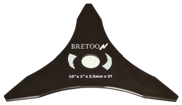 TIRPAN BIÇAK 3LÜ BRETOO 300X2 5X25 4MM - Resim 2
