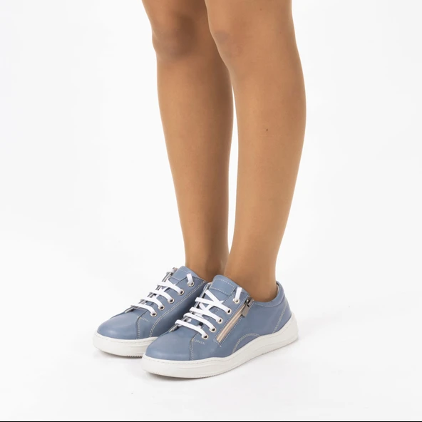 Kadın Hakiki Deri Geniş Kalıp Günlük  Ayakkabı  Sneakers - 9