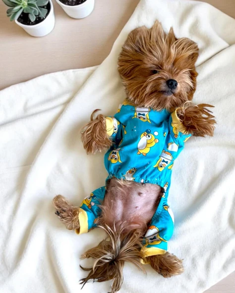 PenPen the Penguin Penye Köpek Tulum Pijama - 4