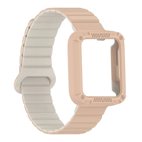 Xiaomi Redmi Watch 1 Silikon Kordon KRD-105 Strap Kayış - Resim 7