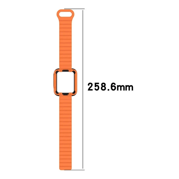 Xiaomi Redmi Watch 1 Silikon Kordon KRD-105 Strap Kayış - Resim 5