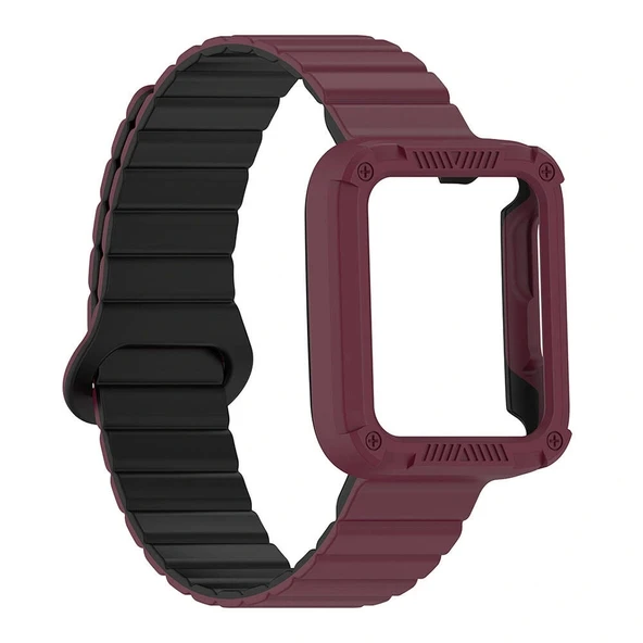Xiaomi Redmi Watch 1 Silikon Kordon KRD-105 Strap Kayış - Resim 10