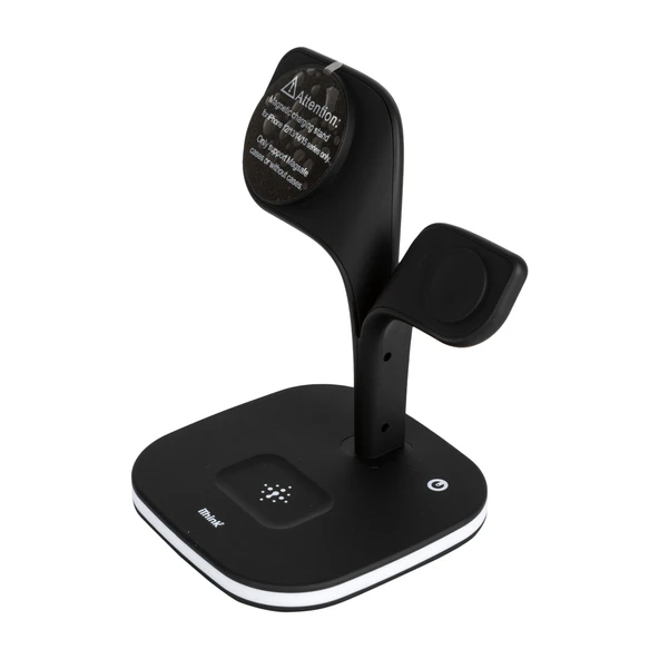 İthink Wireless Şarj İstasyonu Ws-50 Siyah - 2