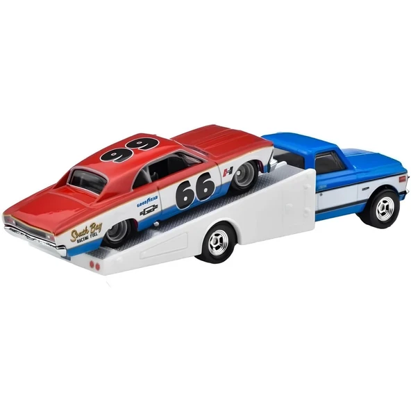 Nessiworld  Team Transport 66 Chevelle 72 Chevy Ramp Truck - 2