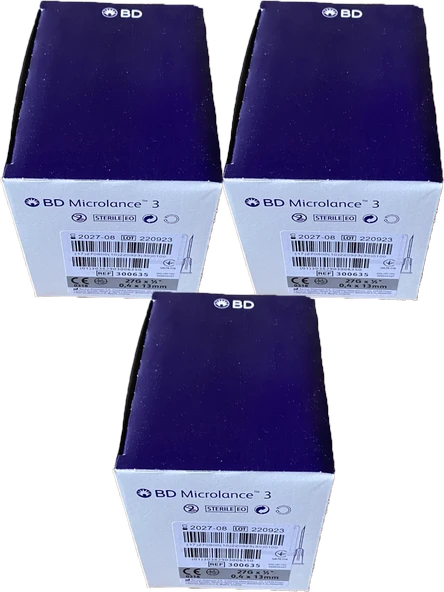 Bd Microlance Gri Iğne Ucu 27 G X 1/2 0,40 X 13mm 100 ADET(3 KUTU) ürün görseli