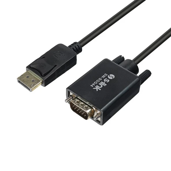S-LINK 1.8metre SW-SGG44 Dp-VGA Görüntü Kablosu - 2
