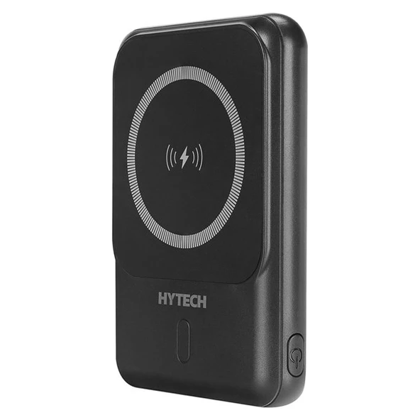 Hytech H50 5000mAh Magsafe 15W PD20W+HSC 22.5W Siyah Taşınabilir Pil Şarj Cihazı Powerbank - 4