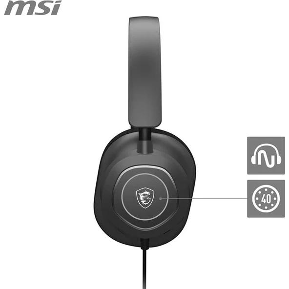 MSI GG MAESTRO 300 USBC GAMING KULAKLIK - 5
