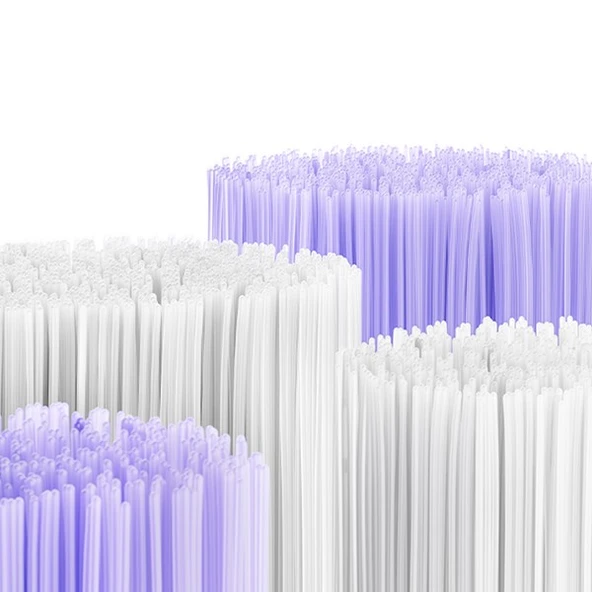 LAIFEN Beyaz 6'lı Diş Fırçası Başlığı - 4