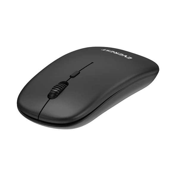 EVEREST SM-BT12 Siyah 2.4 ghz + Bluetooth Kablosuz Mouse - 3