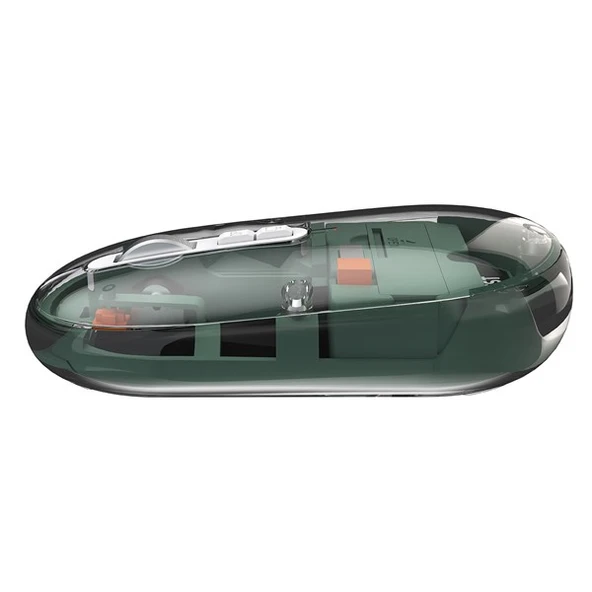 Everest SM-BT29 Glassy Yeşil Transparan 2in1 Bluetooth ve 2.4GHz Kablosuz Mouse - 5