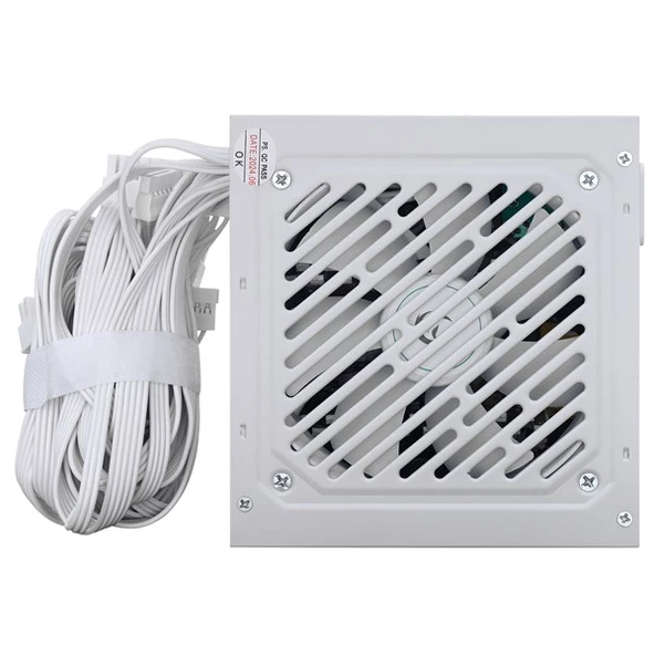 RAMPAGE 600W 80+ BRONZE RMP-600-80P POWER SUPPLY BEYAZ - Resim 3