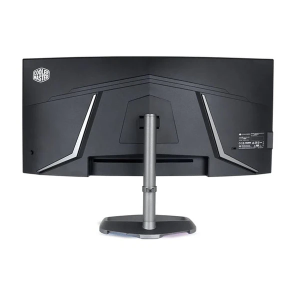 COOLERMASTER 34" VA GM34-CWQ 0.5MS 144HZ HDMI-DP USBC KAVISLI GAMING MONİTÖR 3440X1440 - Resim 2
