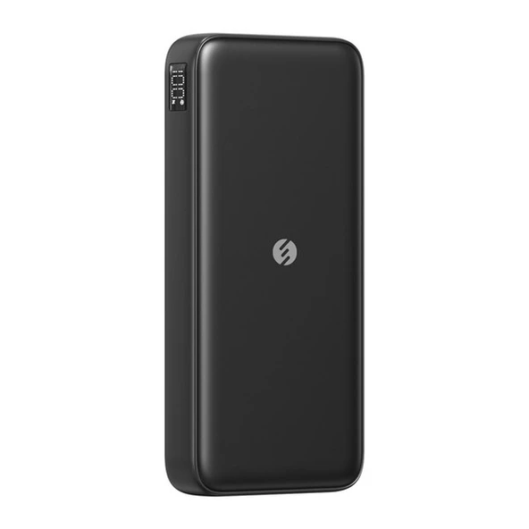 S-LINK P310 10000mAh PD20W+QC18W+HSC22.5W Siyah LCD Taşınabilir Pil Şarj Cihazı Powerbank - 2