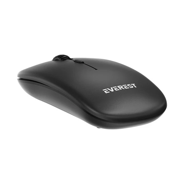 EVEREST SM-BT12 Siyah 2.4 ghz + Bluetooth Kablosuz Mouse - 5
