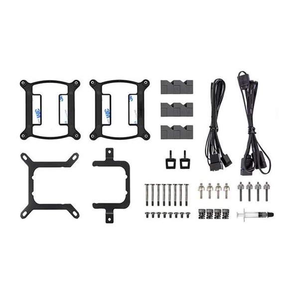 THERMALTAKE 240MM TH240 v2 CL-W361-PL12SW-A ARGB AM5-1851P SIVI SOĞUTMALI İŞLEMCİ FANI - Resim 7