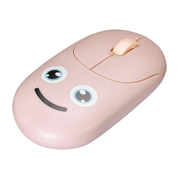 Everest SM-26 FASHION 2.4Ghz Pembe Kabartmalı Kablosuz Mouse - 5