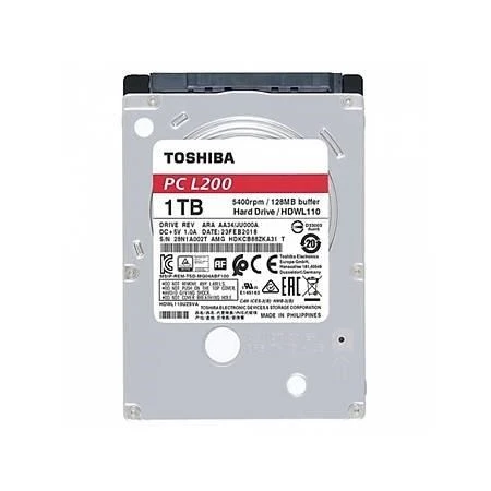 TOSHIBA 1TB 2.5" L200 HDWL110USVA 128MB 5400RPM NOTEBOOK DİSKİ