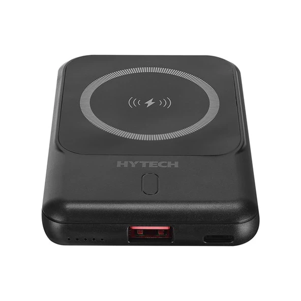 Hytech H50 5000mAh Magsafe 15W PD20W+HSC 22.5W Siyah Taşınabilir Pil Şarj Cihazı Powerbank - 2