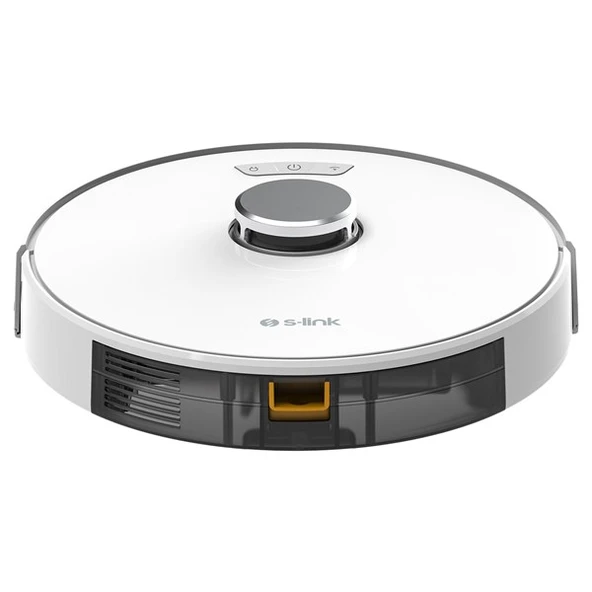 S-LINK C45 Max 2700 Vakumlu Gerçek 3000mAh Yüksek Emişli Akıllı Robot Süpürgesi - 4