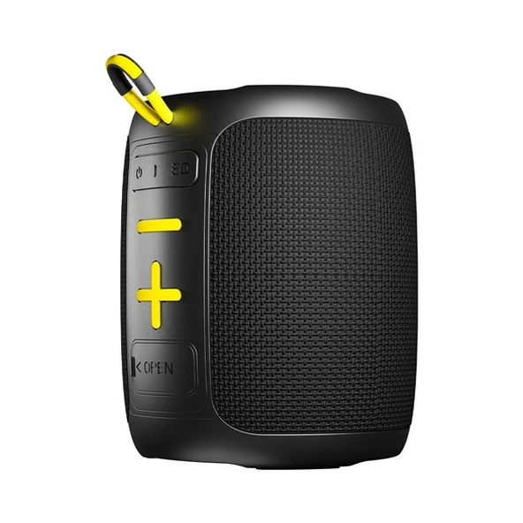 MIKADO  MD-60BT Spica Siyah 13W 1800mAh BT/TF/USB/ECO Led Işıklı Speaker - 5