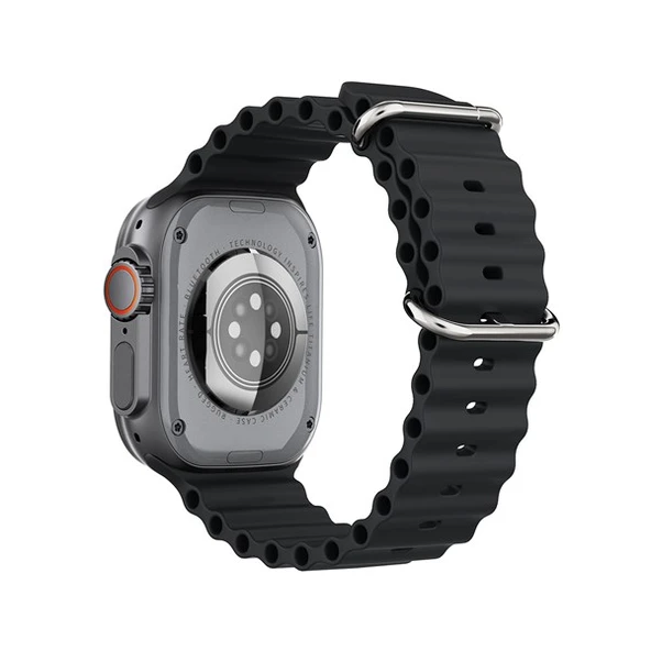 Hytech W69 Watch IOS ve Android Uyumlu MActive 2.05" inç Geniş Ekranlı Siyah Akıllı Saat - 5