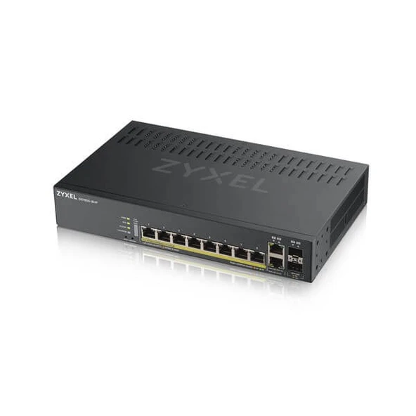 ZYXEL 8port NEBULA 1920-8HP V2 GIGABIT 2-SFP 130W POE Yönetilebilir Swıtch - 3