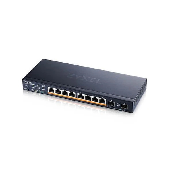 ZYXEL 8port XMG1915-10EP 2.5GbE 2-SFP 10GbE 130W POE SWITCH ürün görseli 1