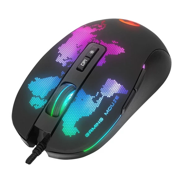 EVEREST GX69 JAVELIN Usb Siyah RGB Ledli 7D Optik Gaming Oyuncu Mouse - 4