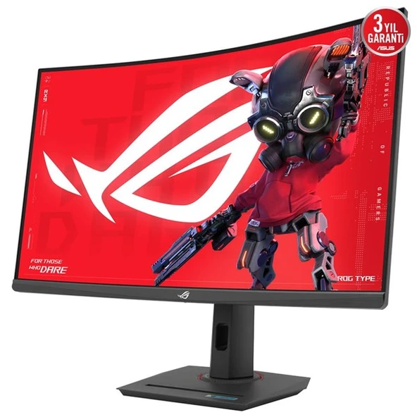 ASUS 31.5" FAST VA ROG STRIX XG32WCMS 1MS 280HZ HDMI-DP USBC KAVISLI KAMING MONİTÖR 2560X1440 - 3