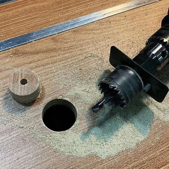 BUFFER® 6 Parça Demir Ahşap Alçıpan Delme Buat Açma Seti - 3