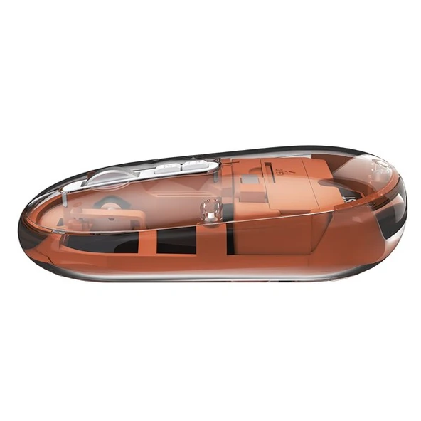 EVEREST SM-BT29 Glassy Turuncu Transparan 2in1 Bluetooth ve 2.4GHz Kablosuz Mouse - 5