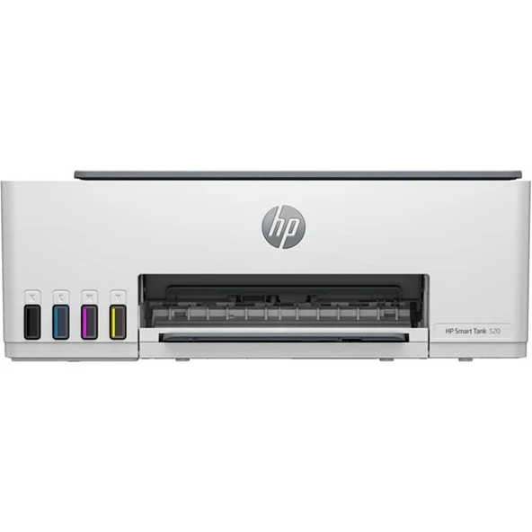 HP A4 Smart Tank 520 1F3W2A Renkli Çok Fonksiyonlu Tanklı Yazıcı Usb,Kablosuz - 2