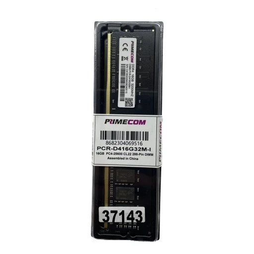 PRIMECOM PCR-D416G32M-IN 16GB Tek Parça DDR4 3200Mhz intel uyumlu PC Bellek