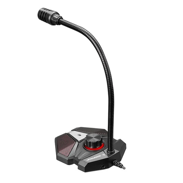 RAMPAGE RMX-M8 TORNADO Gri USB Masaüstü Led Mikrofon - 3