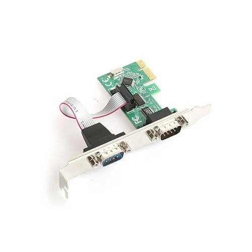 HYTECH HY-EX2 PCIe 2port Serial (RS232) Çevirici Kart ürün görseli 1