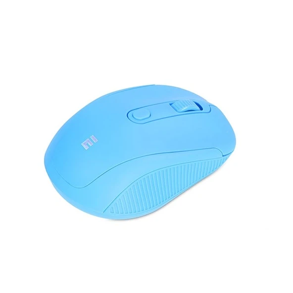 EVEREST SM-300 Usb Mavi 4D Optik Alkalin Pil Kablosuz Mouse - 4