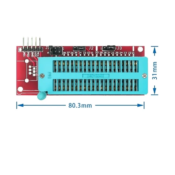 Pıckıt 2 Pıckıt 3 Zif Soket Adaptörü - Resim 5