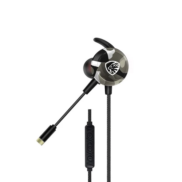 HYTECH HY-GK4 3.5mm Jack Kulak İçi Gaming Mikrofonlu Kulaklık - 2