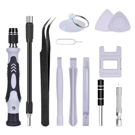 BUFFER® 115 in 1 Hassas Tornavida Onarım Alet Manyetik Sürücü Kitli Elektronik Hassas Tornavida Seti - 2
