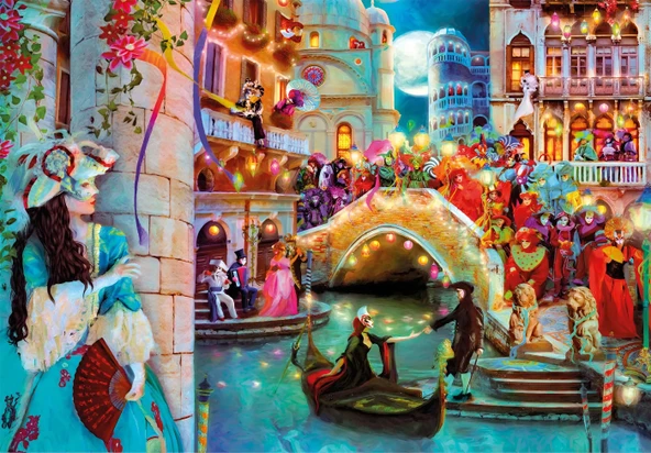 Clementoni Carnival Moon 1000 Parça High Quality Collection Yetişkin Puzzle - 3