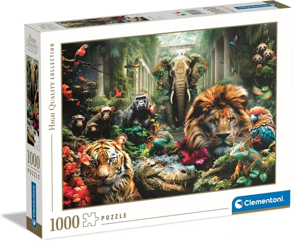 Clementoni Mystic Jungle 1000 Parça High Quality Collection Yetişkin Puzzle
