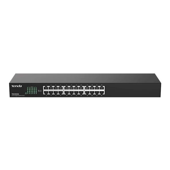 TENDA 24port TEG1024G Gigabit Yönetilemez Switch RackMount ürün görseli